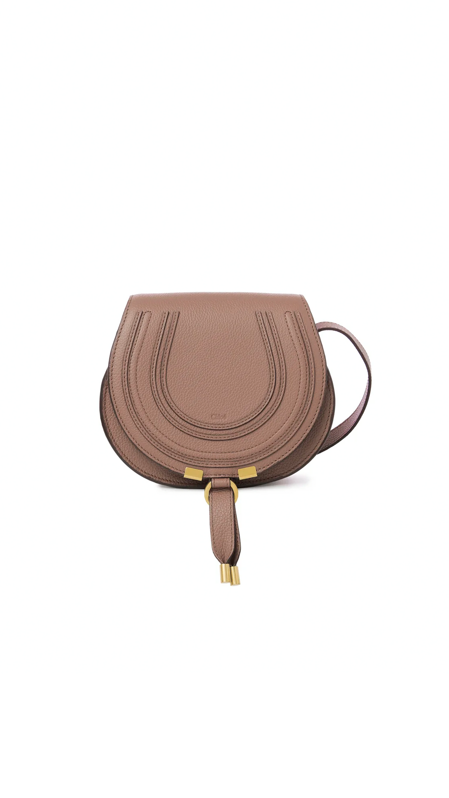 Marcie Small Saddle Bag - Woodrose