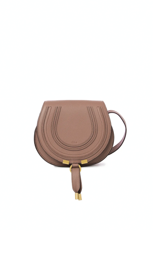 Marcie Small Saddle Bag - Woodrose