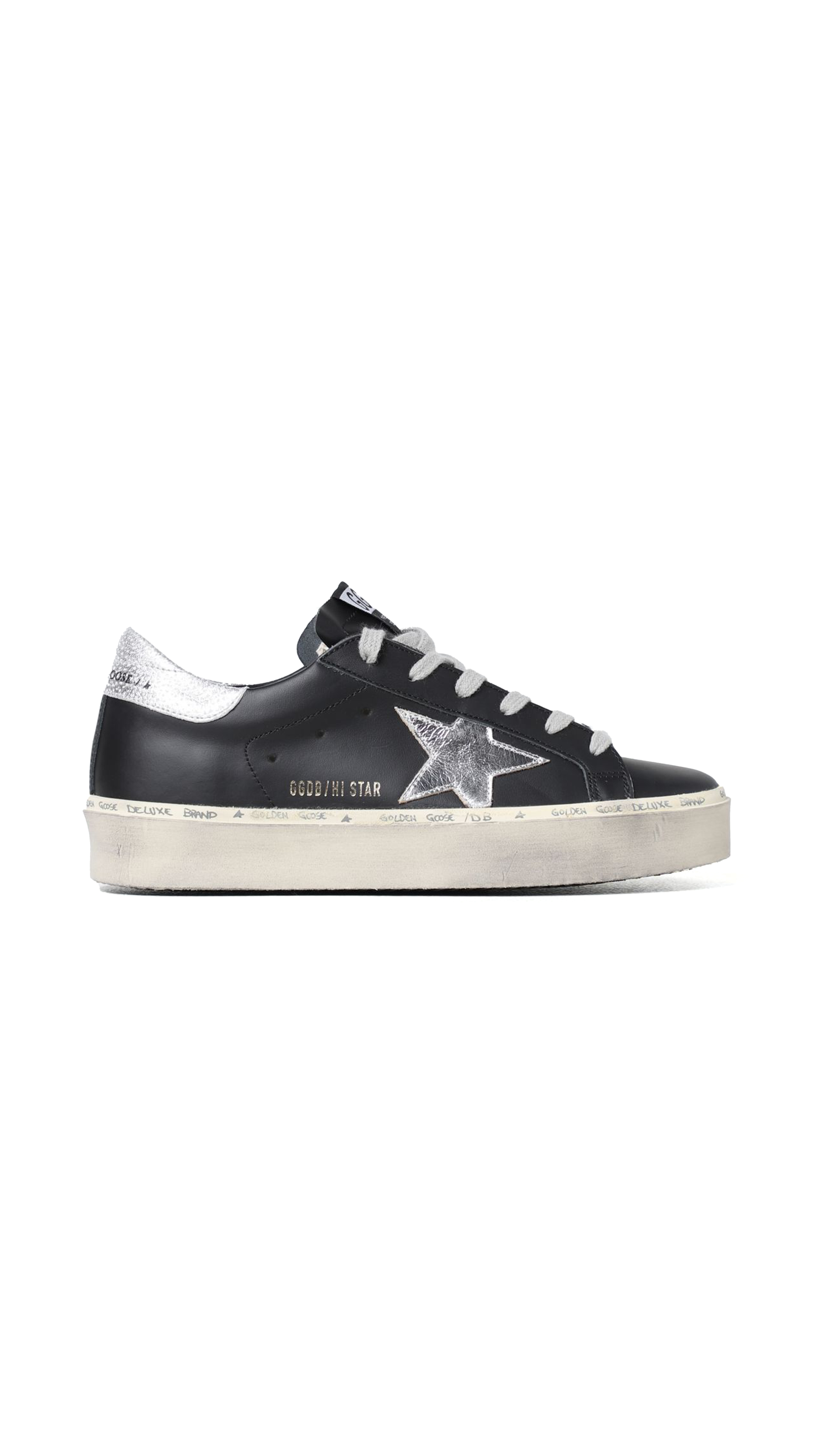 Hi Star Sneakers - Black/White/Silver
