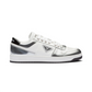 Downtown Leather Sneakers - White/Silver