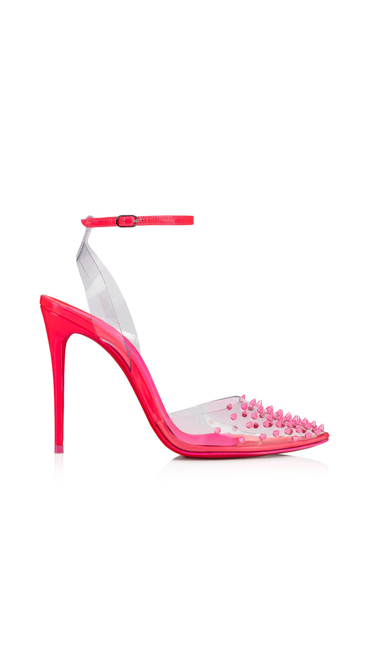 Spikoo Pumps - Fluo Pink/Transparant