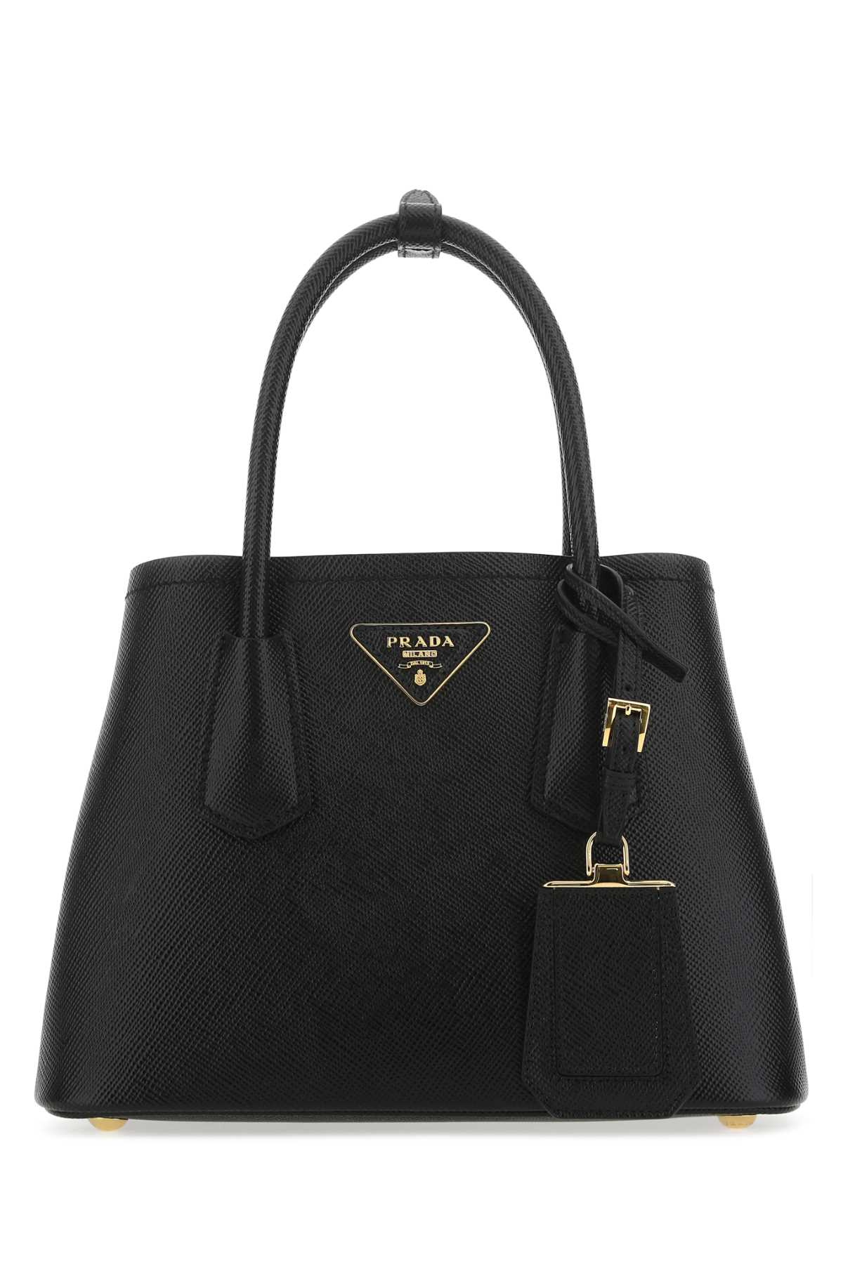 Prada Double Saffiano leather mini bag - Black