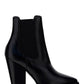 Theo Chelsea Boots in Smooth Leather - Black