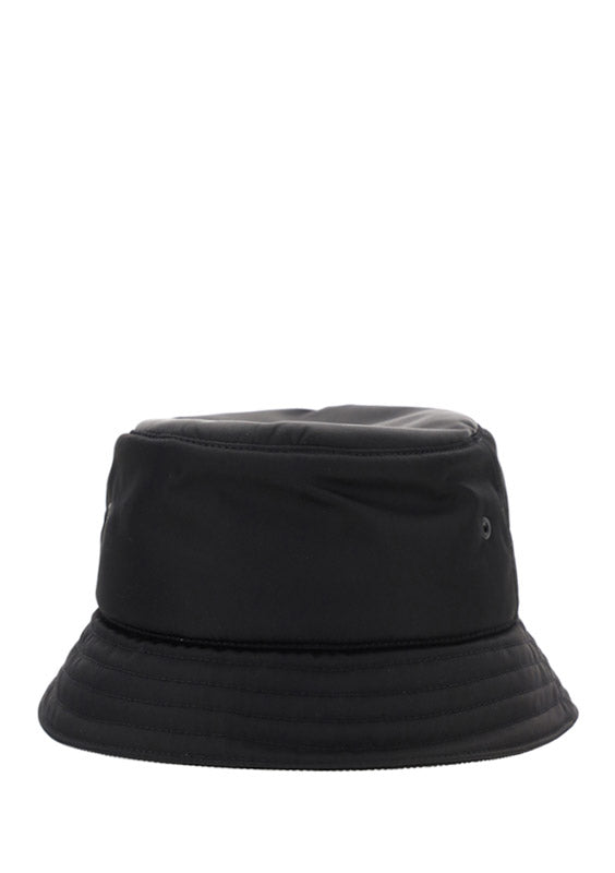 Horseferry Print Nylon Bucket Hat - Black