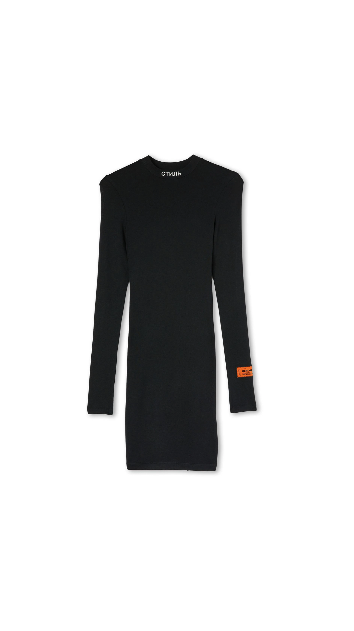CTNMB Viscose LS Dress - Black