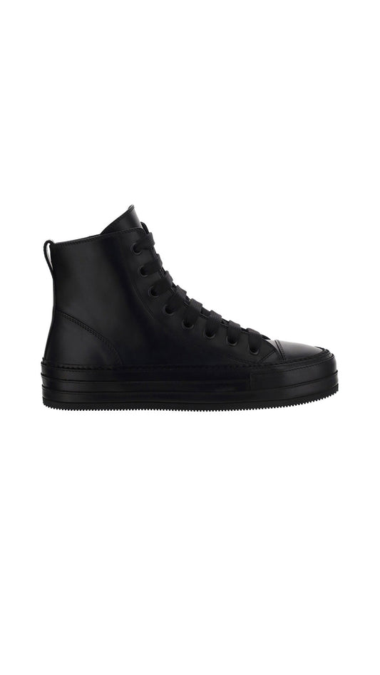 High Top Sneakers - Black