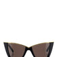 SL 570 Sunglasses - Black/Gold