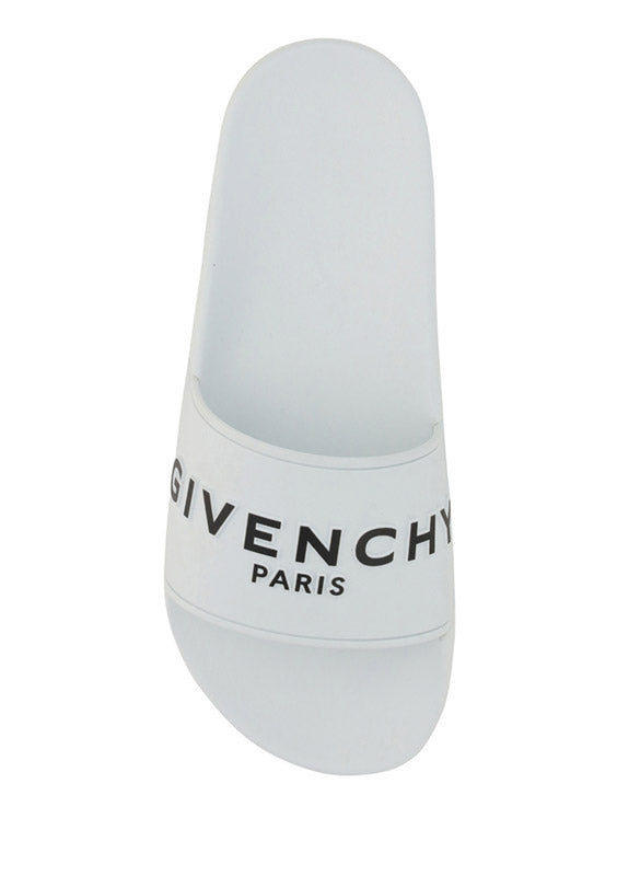 Paris Flat Sandal - White