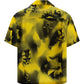 Short-sleeved Printed Re-Nylon Shirt - Yellow