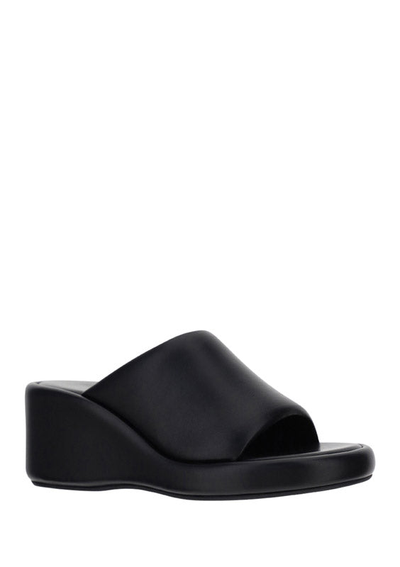 Rise Wedge Sandals - Black.