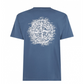 2NS89 'Institutional One' Print T-shirt - Blue/White