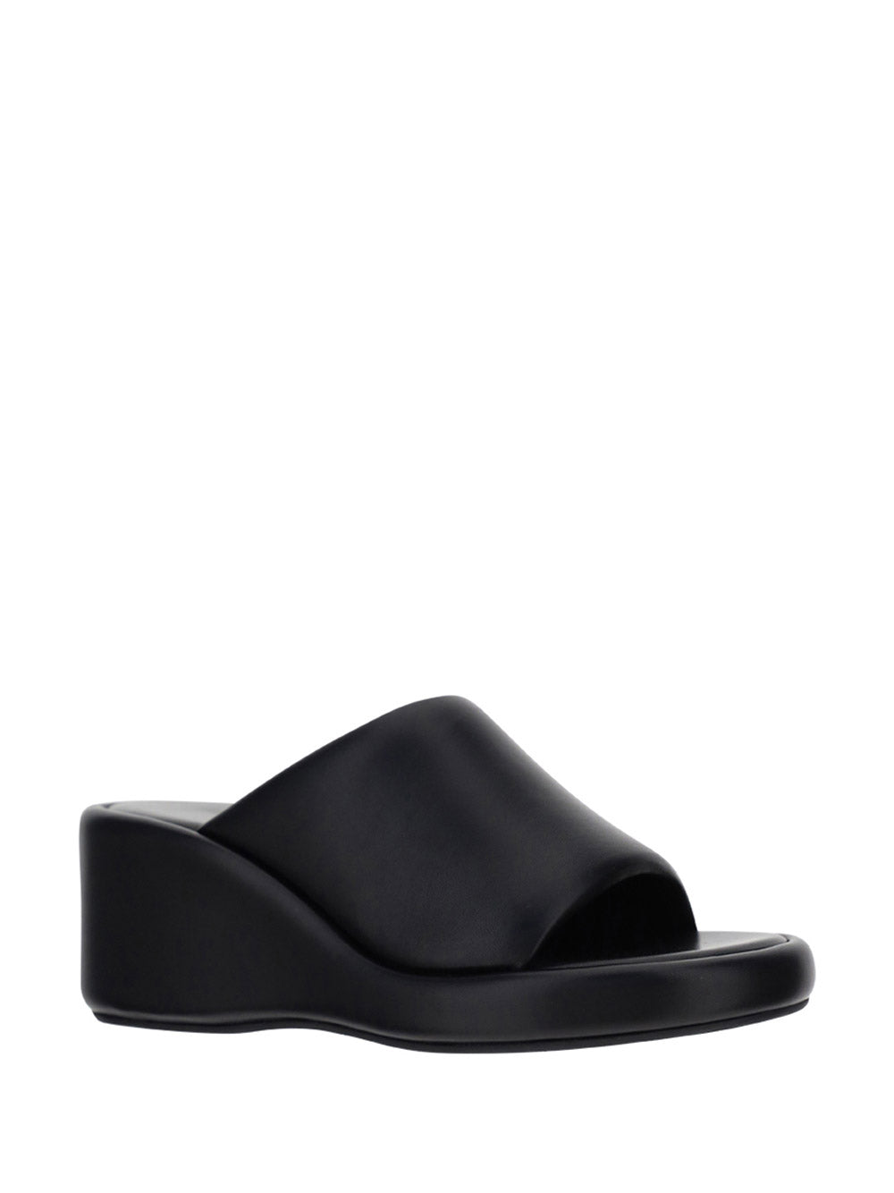 Rise Wedge Sandals - Black.