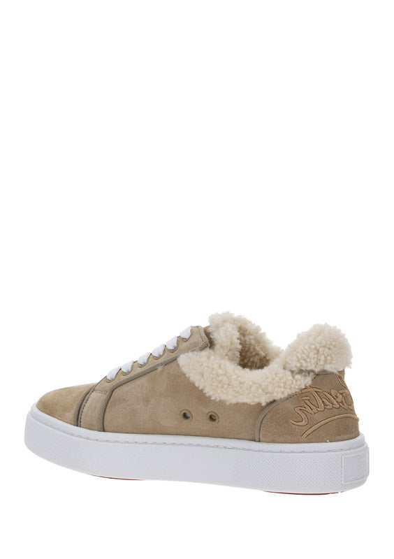 Fun Vieirissima Suede Sneakers - Beige