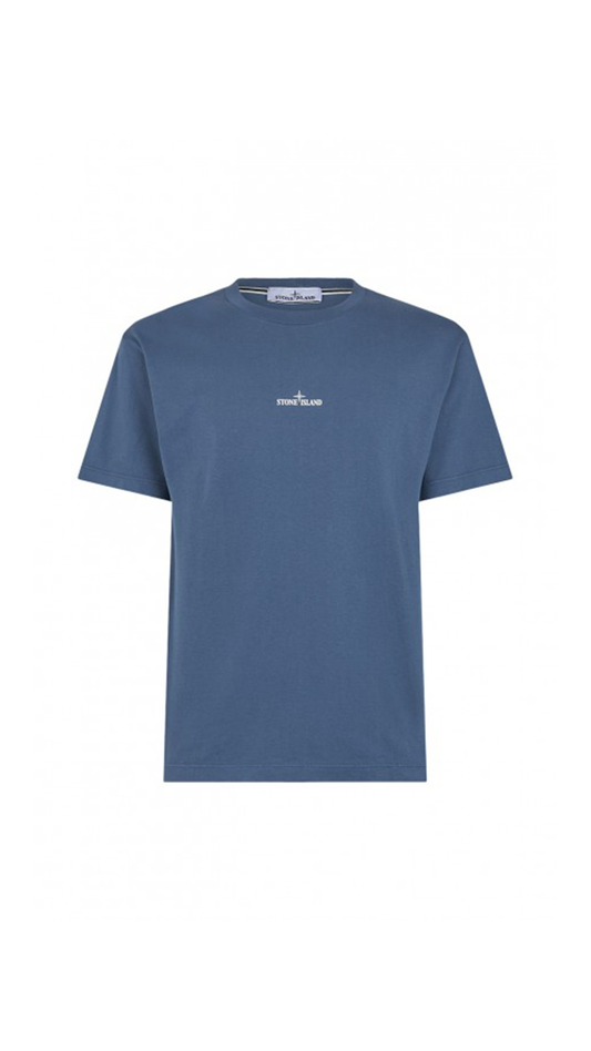 2NS89 'Institutional One' Print T-shirt - Blue/White