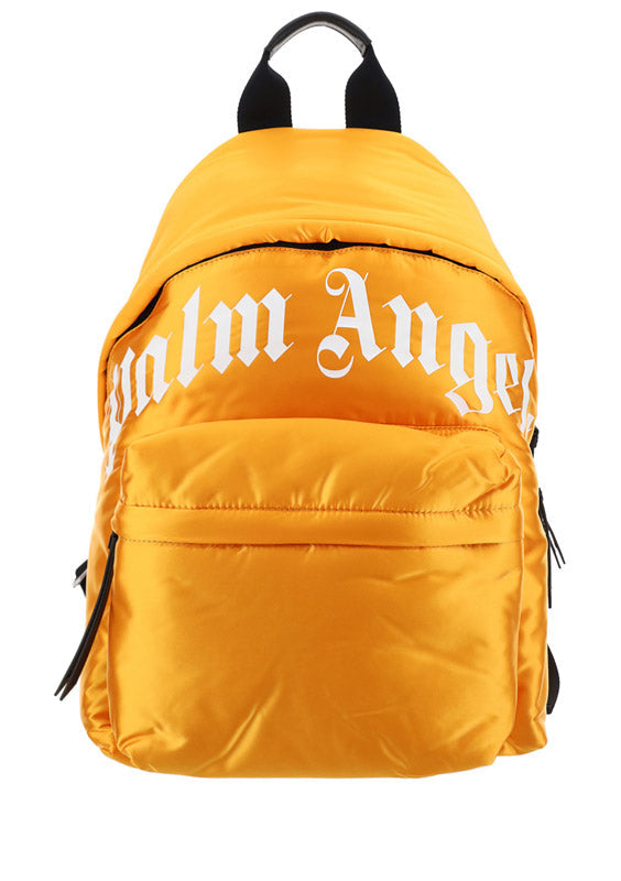 Curved-Logo Backpack - Orange