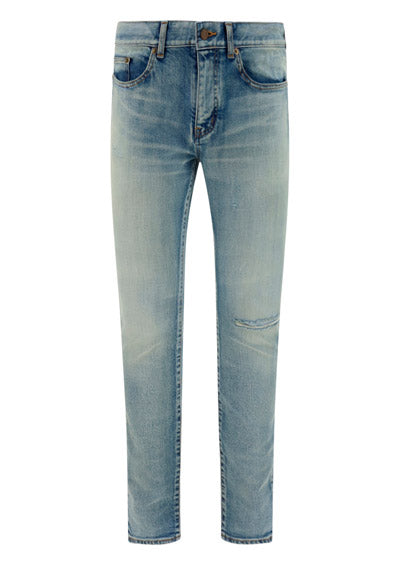 Skinny-fit Jeans in Denim - Santa Monica Blue