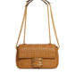 Baguette Chain Midi Bag - Caramel