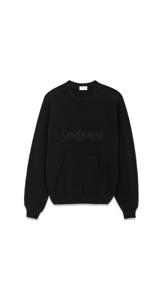 Raglan Sweatshirt - Noir