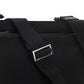Re-Nylon and Saffiano Shoulder Bag - Black