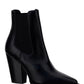 Theo Chelsea Boots in Smooth Leather - Black