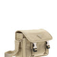 Re-Nylon and Saffiano Leather Shoulder Bag - Beige