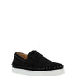 Pik Boat Mens Flat Sneakers - Black