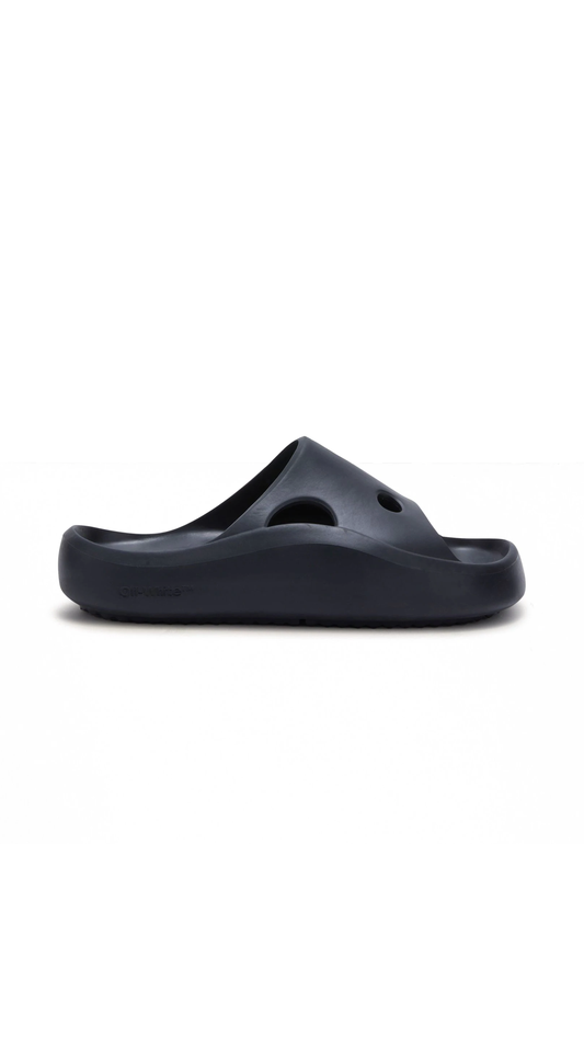 Meteor Rubber Slider - Black