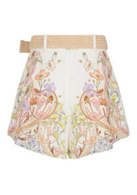 Jeannie Tuck Shorts - Floral Swirl