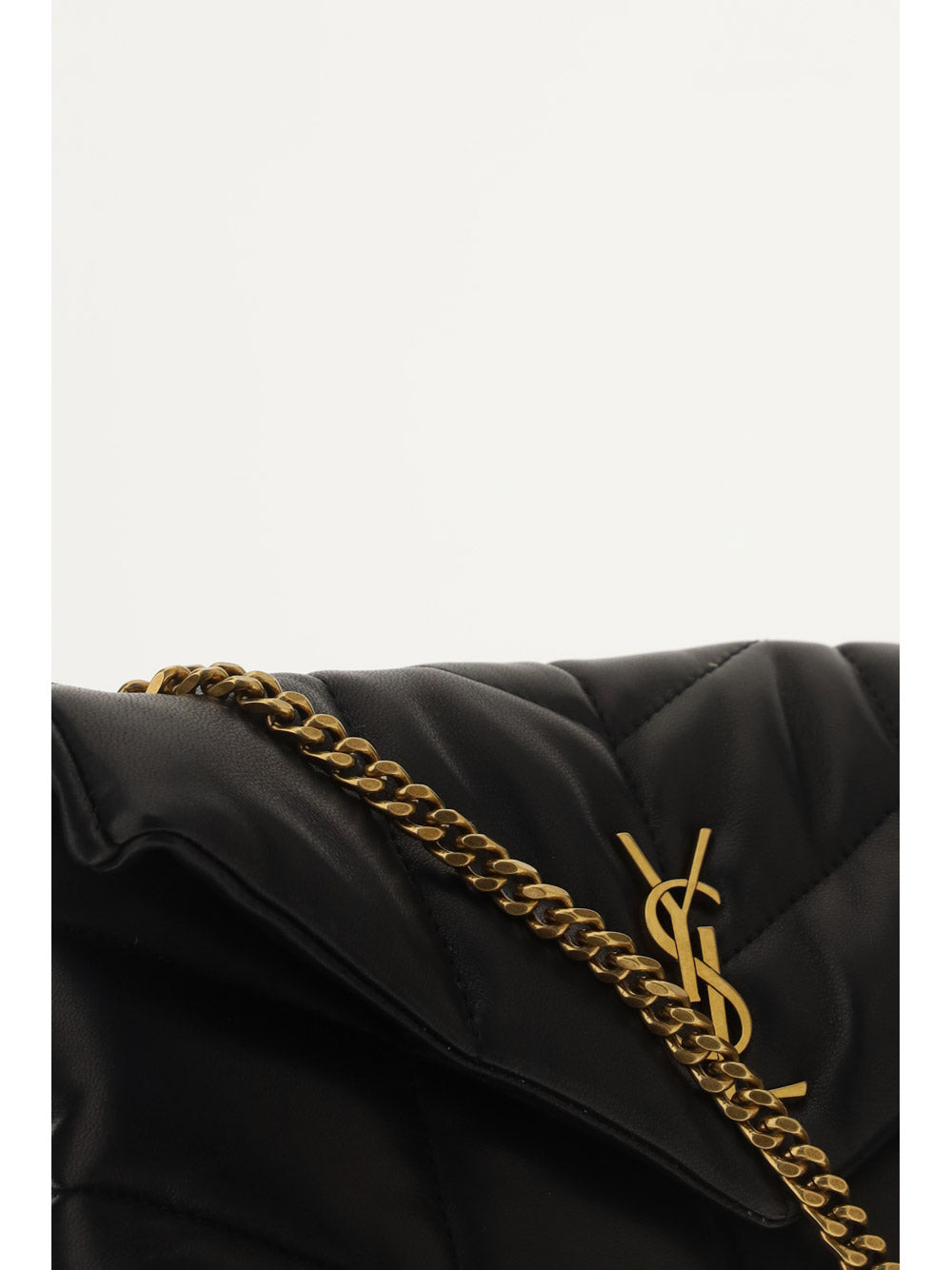 Puffer Toy Bag In Quilted Lambskin - Black