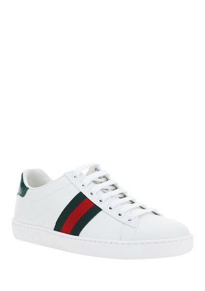 Ace Leather Sneaker - White