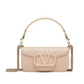 Locò Calfskin Shoulder Bag - Powder Pink