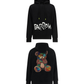 Bear Logo Hoodie - Black
