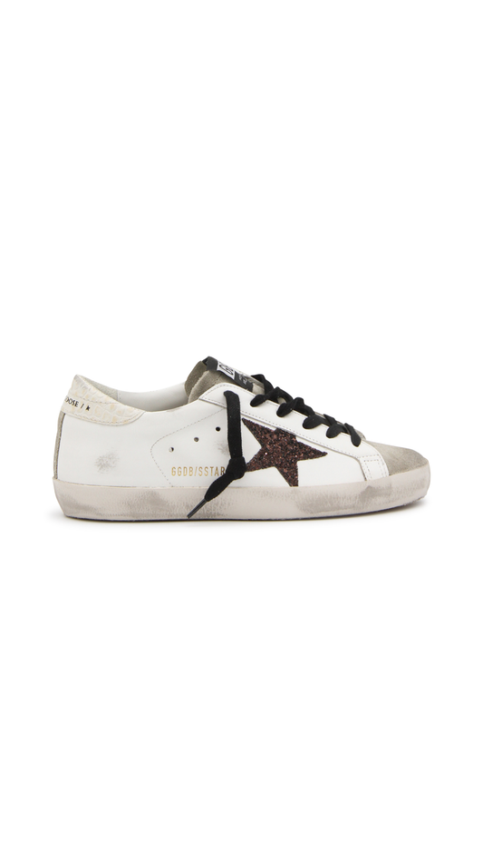 Super-star Sneaker - White/Brown