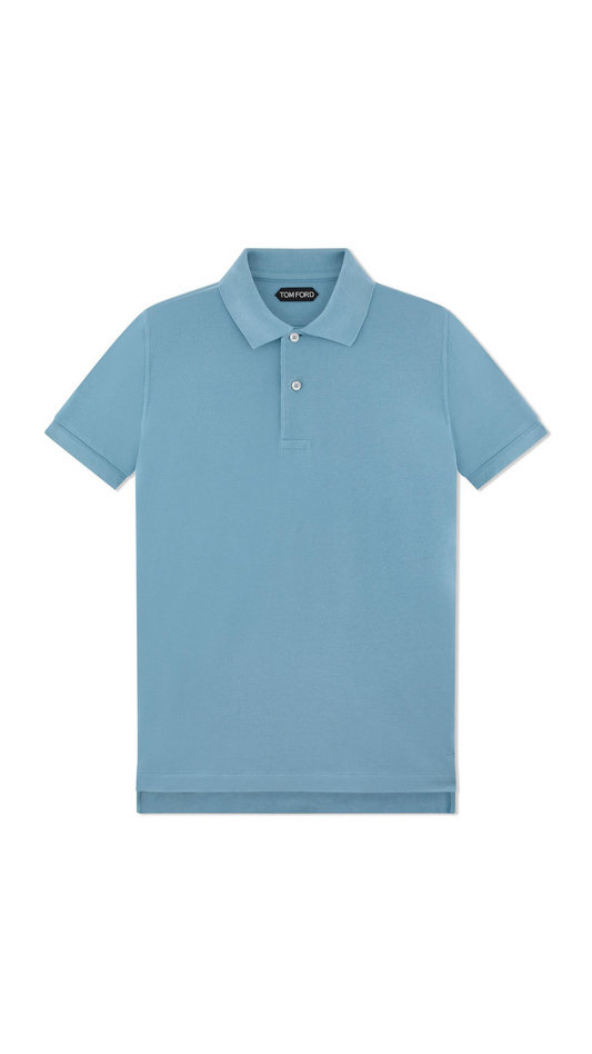 Tennis Piquet Polo - Light Blue