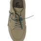 Low Vulcanized Calf Leather Sneakers - Military Green