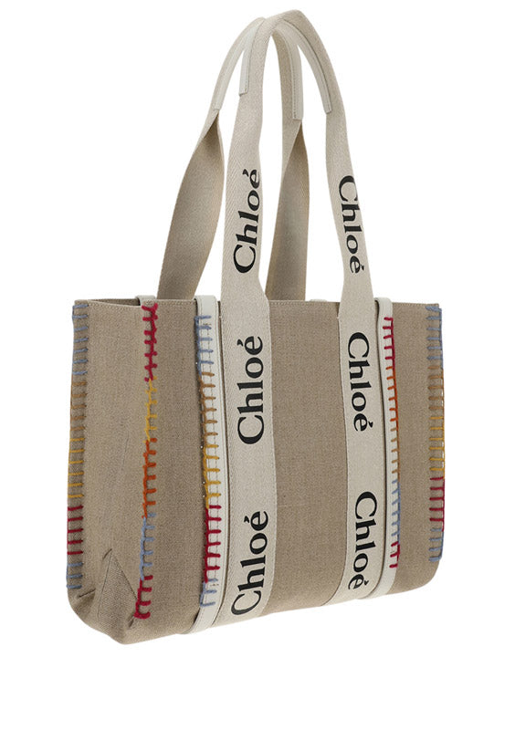 Medium Woody Tote Bag - Multi