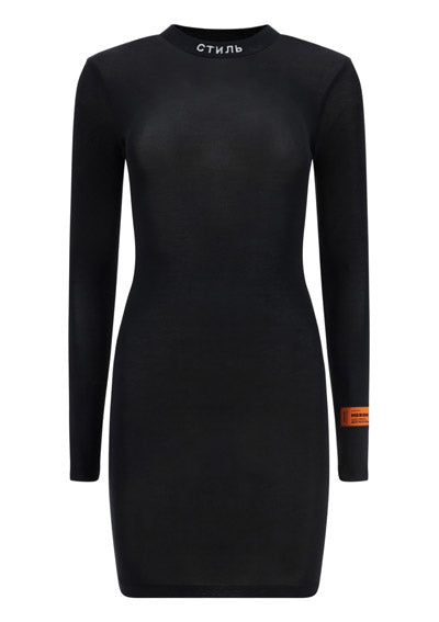 CTNMB Viscose LS Dress - Black