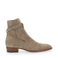 Wyatt Jodhpur Boots In Suede - Tobacco