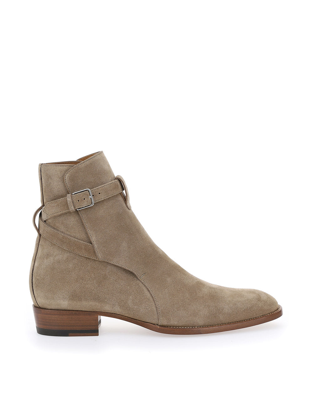 Wyatt Jodhpur Boots In Suede - Tobacco