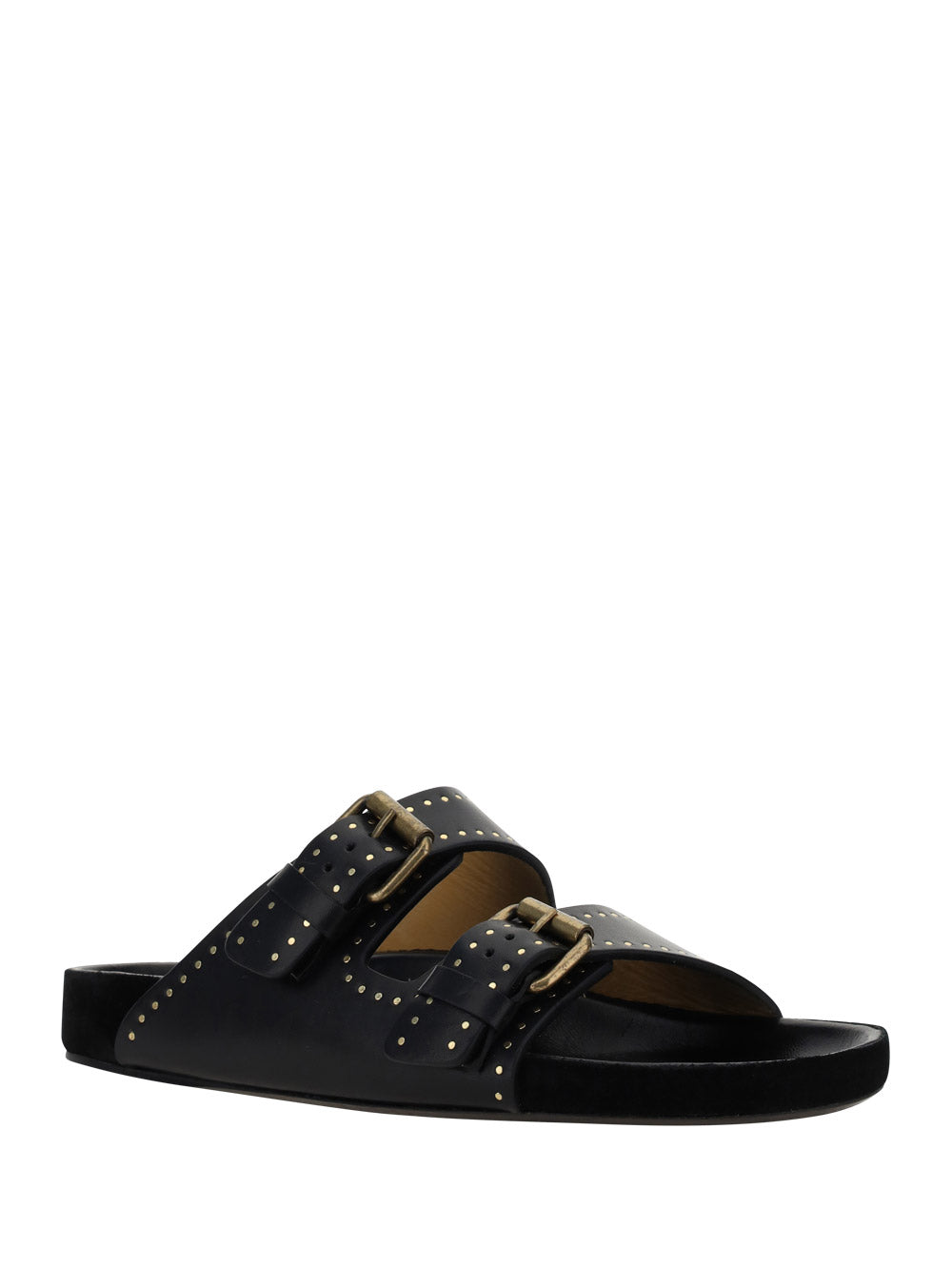 Lennyo Buckle Sandals - Black