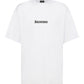Swim T-Shirt in Technical Mesh - White