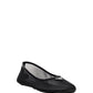 Logo Plaque & Mesh Ballerina - Black