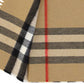 The Classic Check Cashmere Scarf - Archive Beige