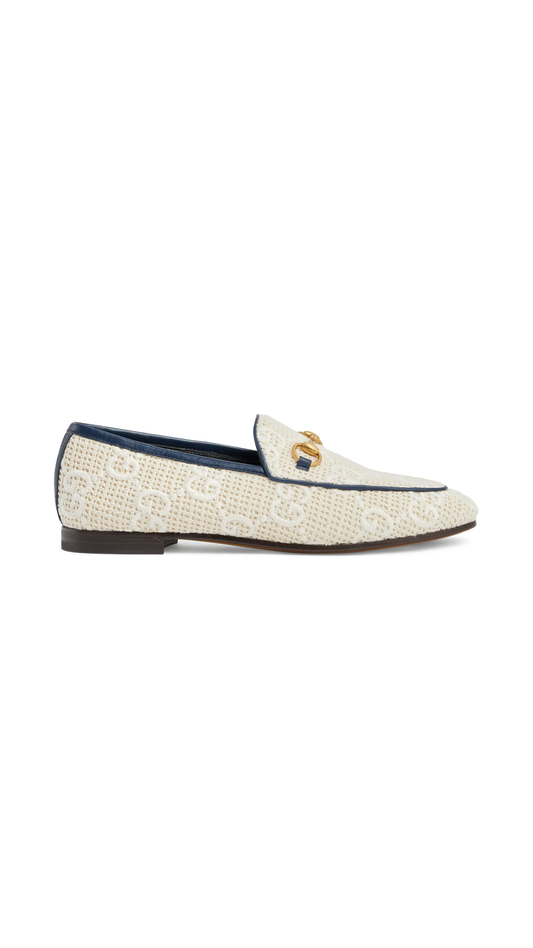 Jordaan GG Loafer - White/Navy