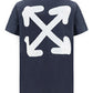 Graphic-Print Arrows T-Shirt - Navy