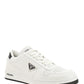 Logo Leather Sneakers - White
