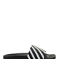 Industrial Sliders - Black/White