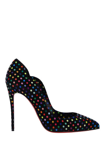 Hot Chick Pump Polka-Dot - Black / Multi
