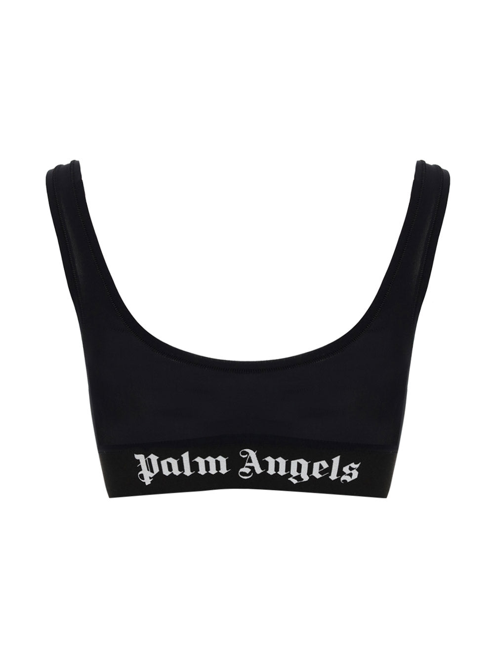 Logo Sports Bra - Black
