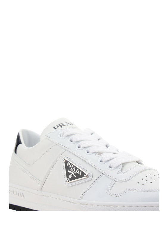 Leather Sneakers - White